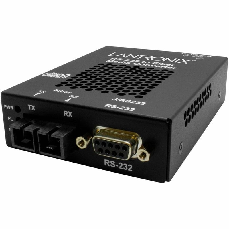Transition Networks Just Convert-IT RS232 Copper to Fiber Stand-Alone Media Converter - Thumbnail 2
