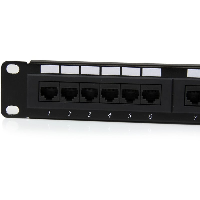 StarTech.com 24 Port 1U Rackmount Cat 6 110 Patch Panel - Thumbnail 2