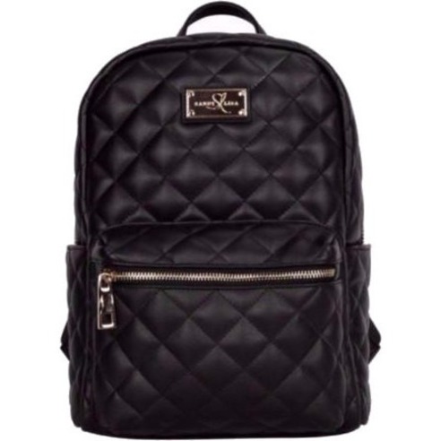 ST. TROPEZ QUILTED MINI BACKPACK FITS YOUR TABLET. FRONT ZIP POCKET FOR VALUABLE - Thumbnail 4