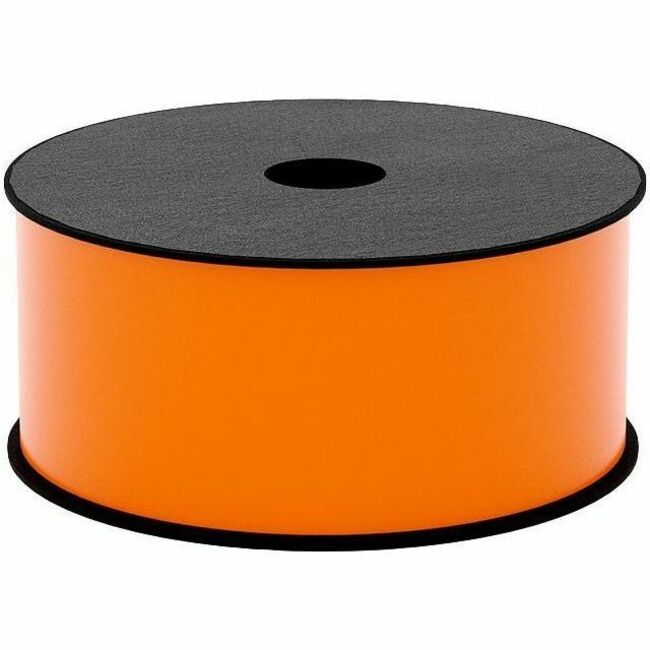 2IN WIDE TT CONTINUOUS VINYL ORANGE LABEL (USE BMSLPR03XX INK