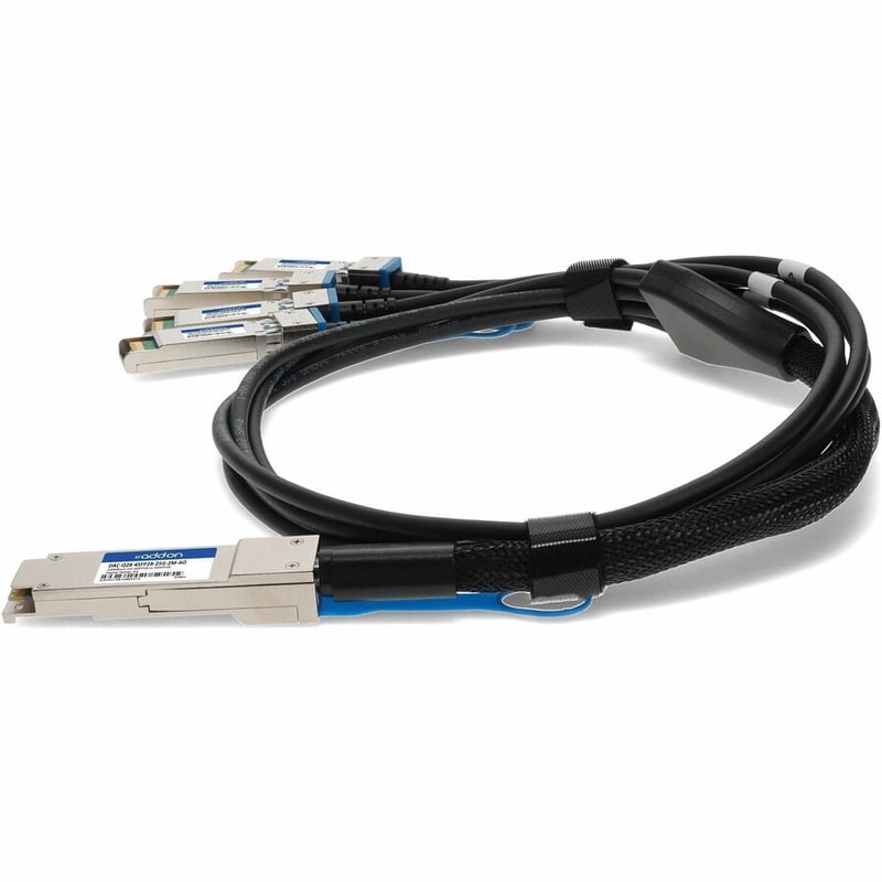ADDON DELL DAC-Q28-4SFP28-25G-2M COMPATIBLE TAA COMPLIANT 100GBASE-CU QSFP28 TO - Thumbnail 2