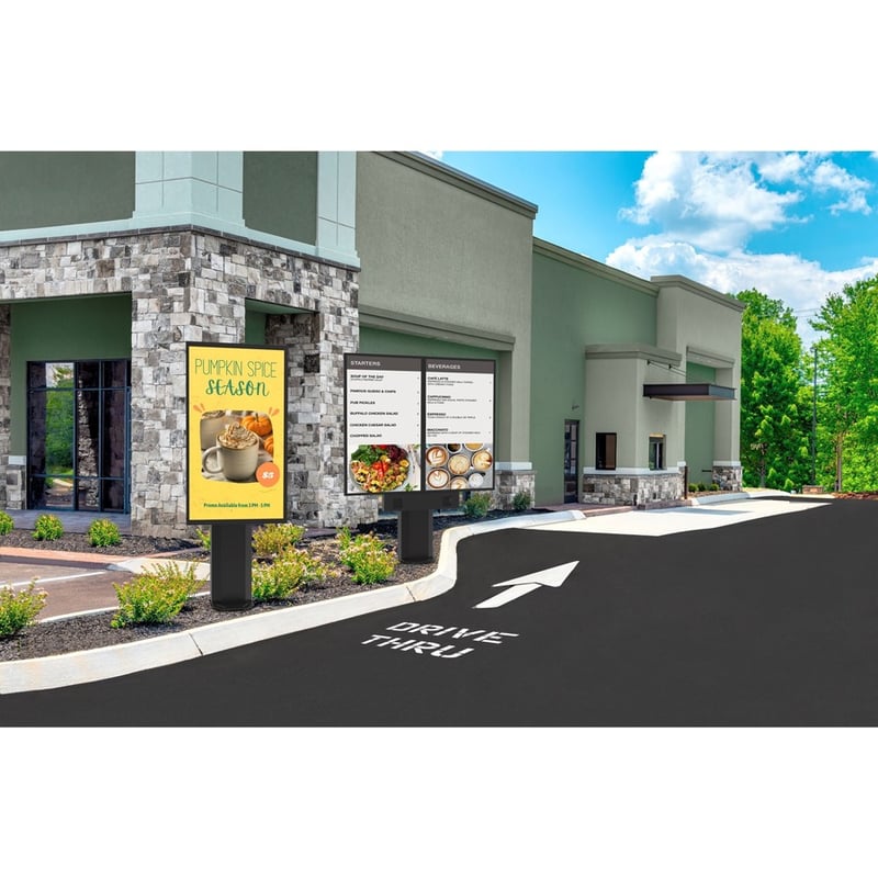 Peerless-AV® Outdoor Digital Menu Boards - Thumbnail 5