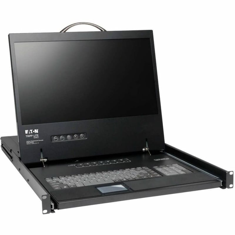 Tripp Lite by Eaton NetController 16-Port 1U Rack-Mount Console KVM Switch with 19-in. LCD - Thumbnail 1