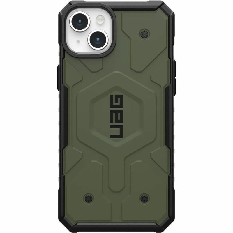 Urban Armor Gear Pathfinder iPhone 15 Plus Case - Olive Drab - Thumbnail 2
