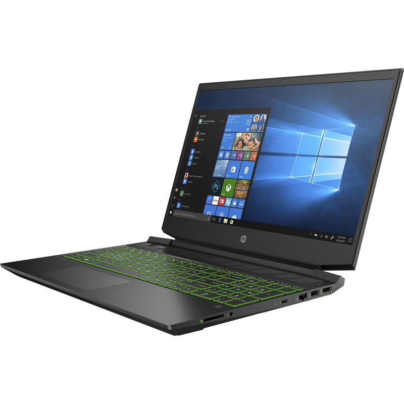 HP Pavilion Gaming 15-ec1000 15-ec1010nr 15.6" Gaming Notebook - Full HD - AMD Ryzen 5 4600H - 8 GB - 512 GB SSD - Shadow Black - Thumbnail 1