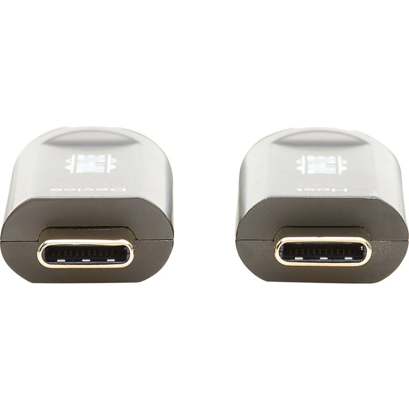 Tripp Lite by Eaton USB-C AOC Cable (M/M) - USB 3.2 Gen 2 (10 Gbps) Plenum-Rated Fiber Active Optical Cable - Data Only Backward Compatible Black 10 m (33 ft.) - Thumbnail 3