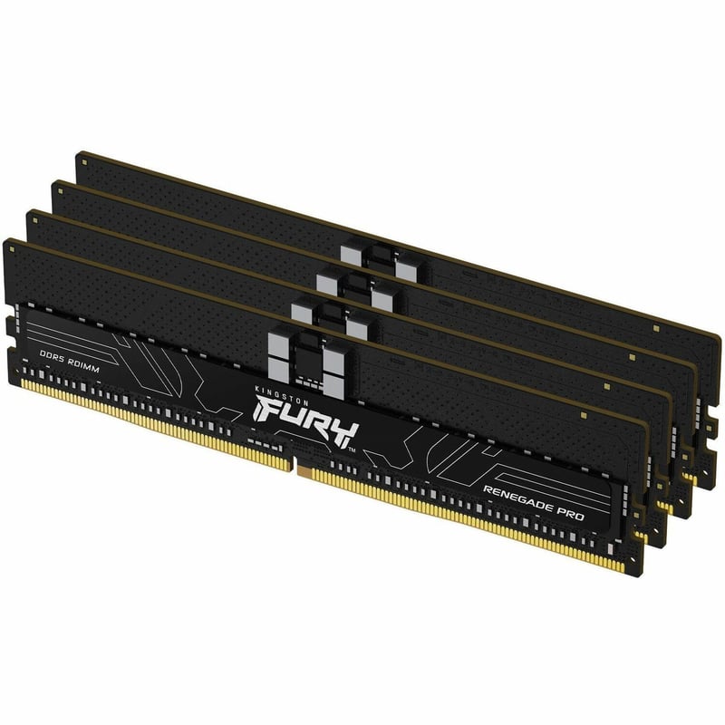 Kingston FURY Renegade Pro 128GB (4 x 32GB) DDR5 SDRAM Memory Kit - Thumbnail 1