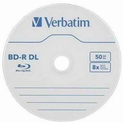Verbatim BD-R DL 50GB 8X Verbatim, Hard Coat, 25pk Spindle - Thumbnail 5