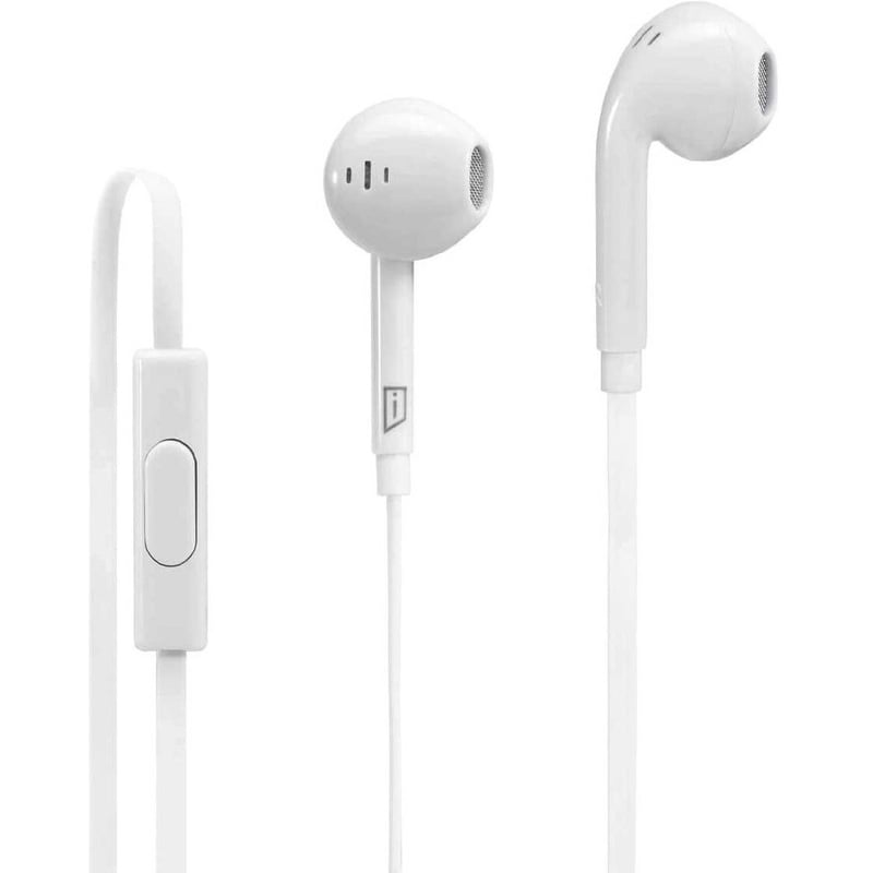 iStore Classic Fit Earbuds (White) - Thumbnail 1