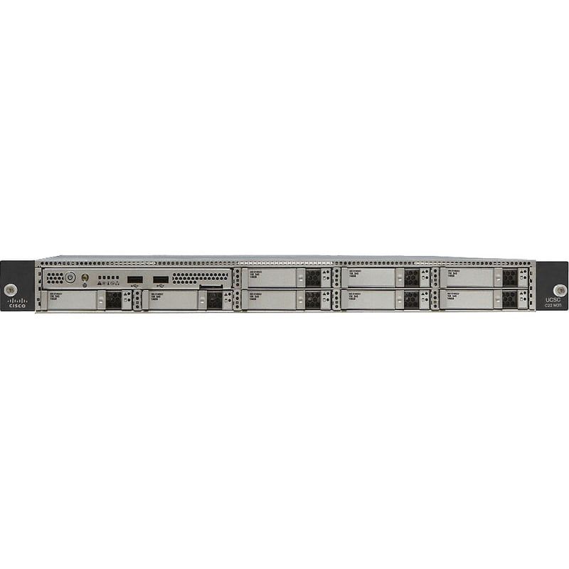 Cisco C22 M3 1U Rack Server - 1 x Intel Xeon E5-2403 1.80 GHz - 8 GB RAM - Serial ATA/600 Controller - Thumbnail 3