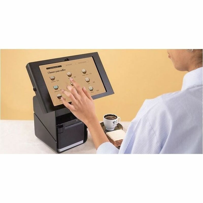 IPAD AIR M2 & M3 13IN, APEX ENCLOSURE TABLET PRINTER KIOSK - BLACK - Thumbnail 3