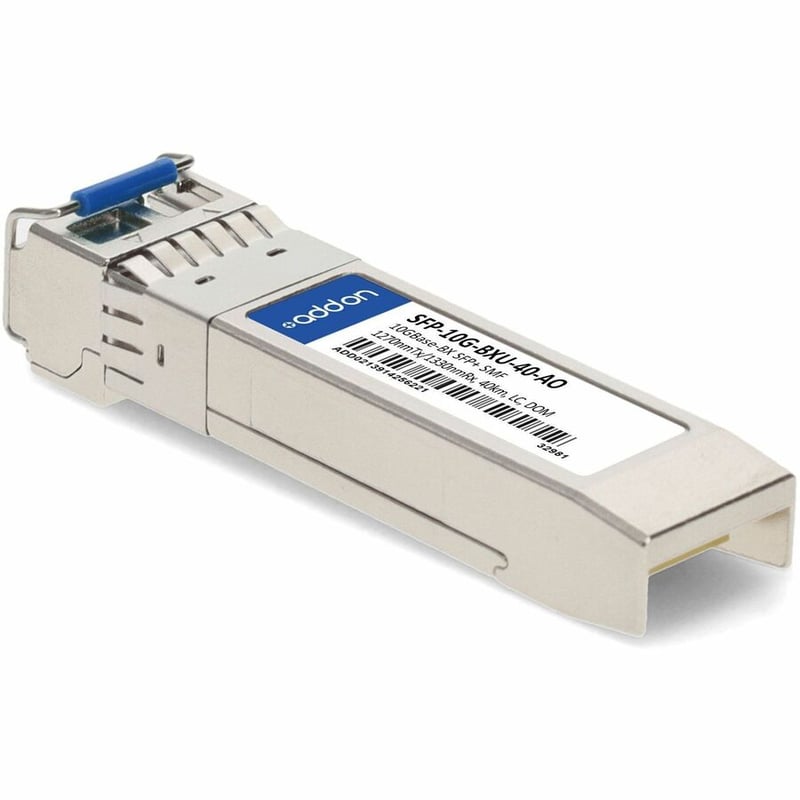 AddOn Cisco SFP-10G-BX-U-40 Compatible TAA Compliant 10GBase-BX SFP+ Transceiver (SMF, 1270nmTx/1330nmRx, 40km, LC, DOM) - Thumbnail 3