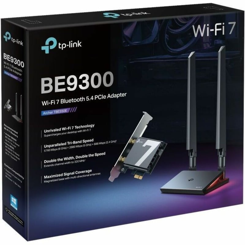 BE9300 WF7 5.3 PCIE ADAPTER BE9300 WF7 BLUETOOTH 5.3 PCIE ADAPT - Thumbnail 3