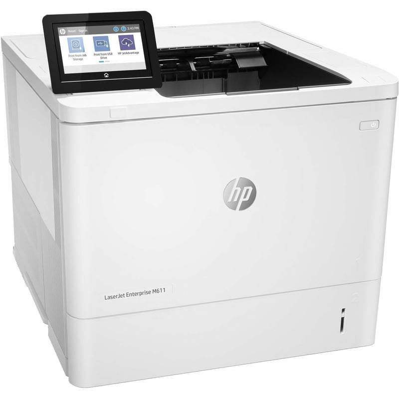 HP LaserJet Enterprise M611 M611dn Desktop Laser Printer - Monochrome - Thumbnail 1