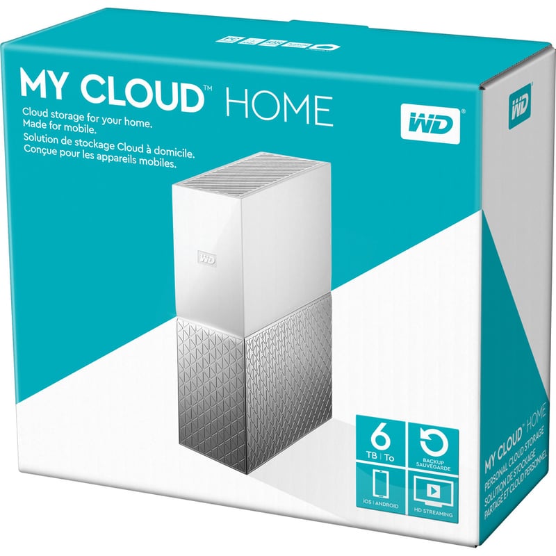 WD My Cloud Home Personal Cloud Storage