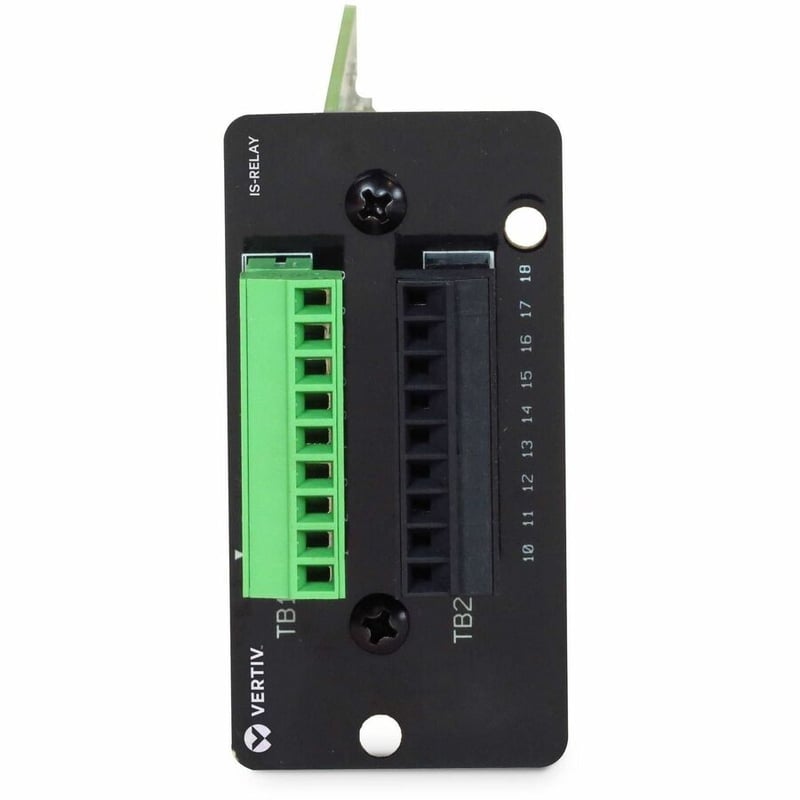 Vertiv Liebert IntelliSlot Relay Card - Remote Monitoring Adapter - Thumbnail 2