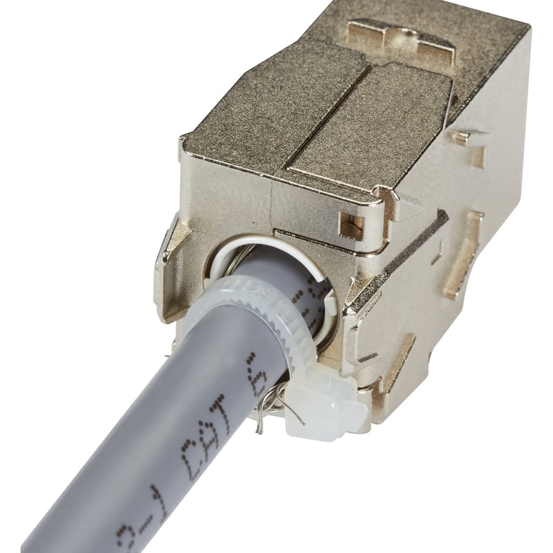 Black Box CAT6 Shielded Keystone Jack w/ Universal Wiring - Thumbnail 3