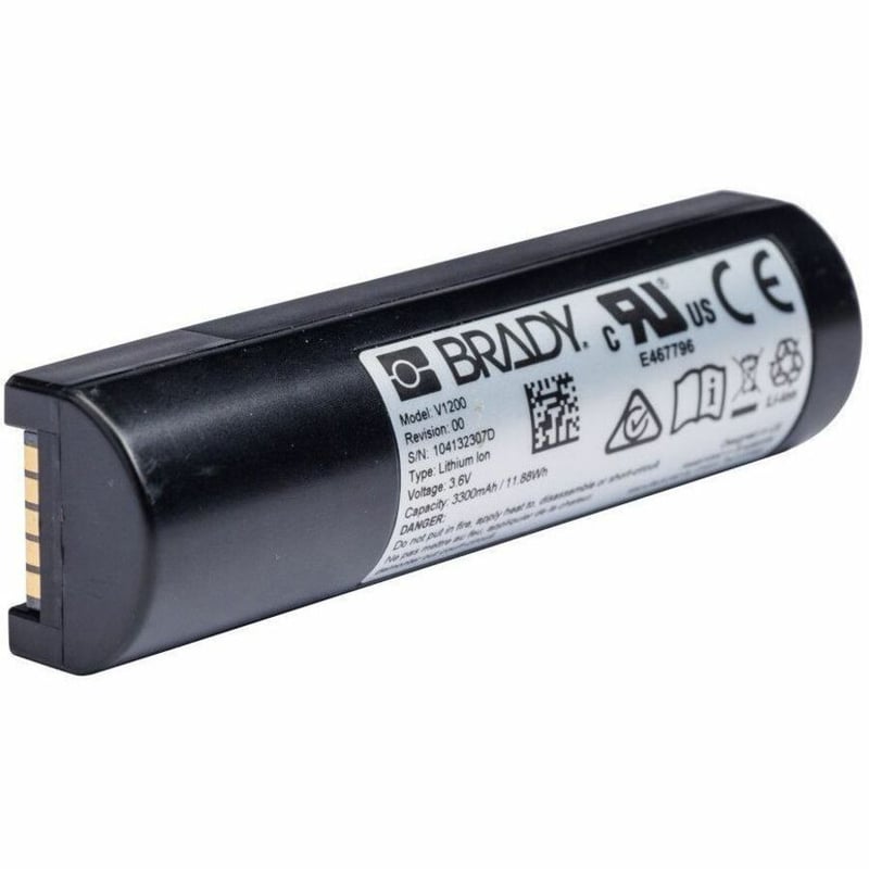 Brady V1200 Battery - Thumbnail 1