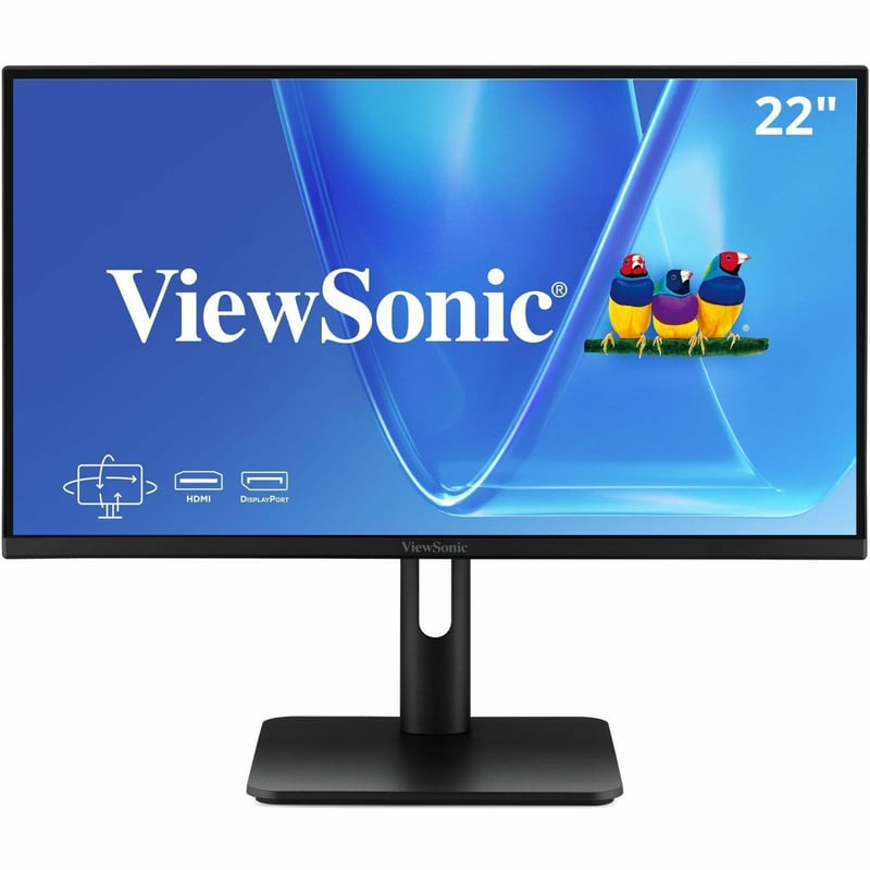 22 1080P ERGONOMIC VA MONITOR WITH HDMI DP AND VGA - Thumbnail 1