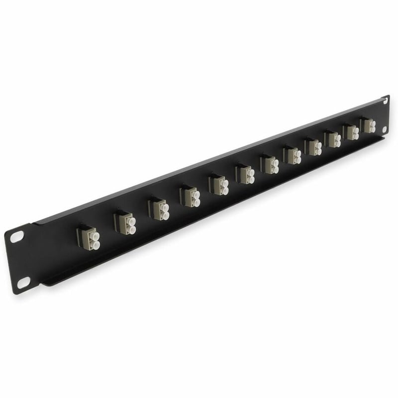 AddOn Panel Plate with 12 LC Duplex Connectors - Thumbnail 3
