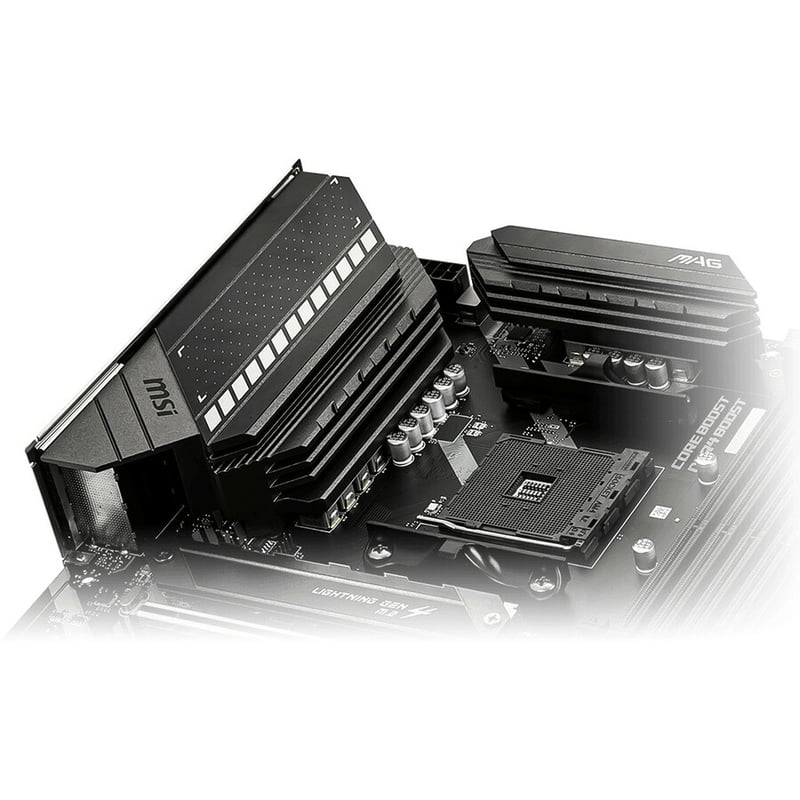 MSI MAG B550 TOMAHAWK Desktop Motherboard - AMD B550 Chipset - Socket AM4 - ATX - Thumbnail 2