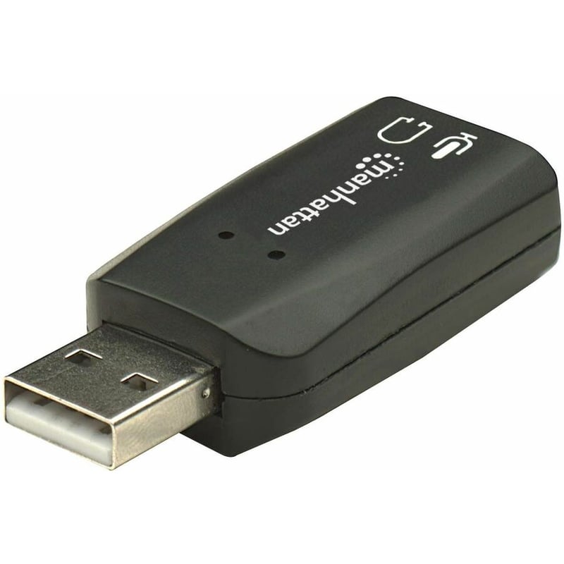 MANHATTAN HI-SPEED USB 2.0 3-D SOUND ADAPTER IMPROVES AUDIO ACCESS AND PERFORMAN - Thumbnail 5