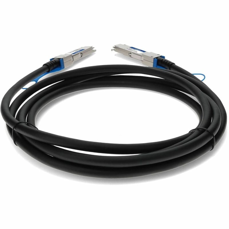 AddOn Mellanox MC2207130-003 Compatible TAA Compliant 56GBase-CU QSFP+ to QSFP+ Direct Attach Cable (Passive Twinax, 3m) - Thumbnail 4
