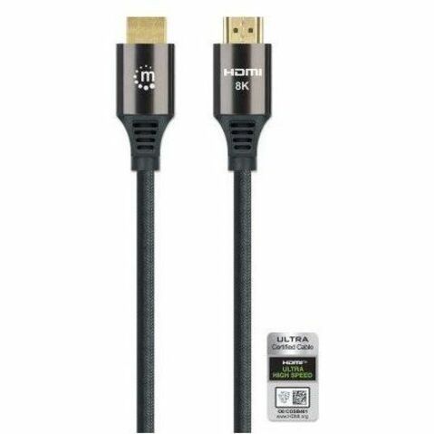 8K@60HZ CERTIFIED ULTRA HIGH SPEED HDMI CABLE WITH ETHERNET - Thumbnail 4