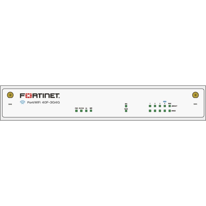 Fortinet FortiWifi FWF-40F-3G4G Network Security/Firewall Appliance - Thumbnail 1