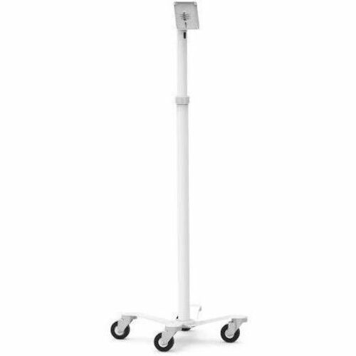MEDICAL ROLLING CART - VESA COMPATIBLE WHITE - Thumbnail 1