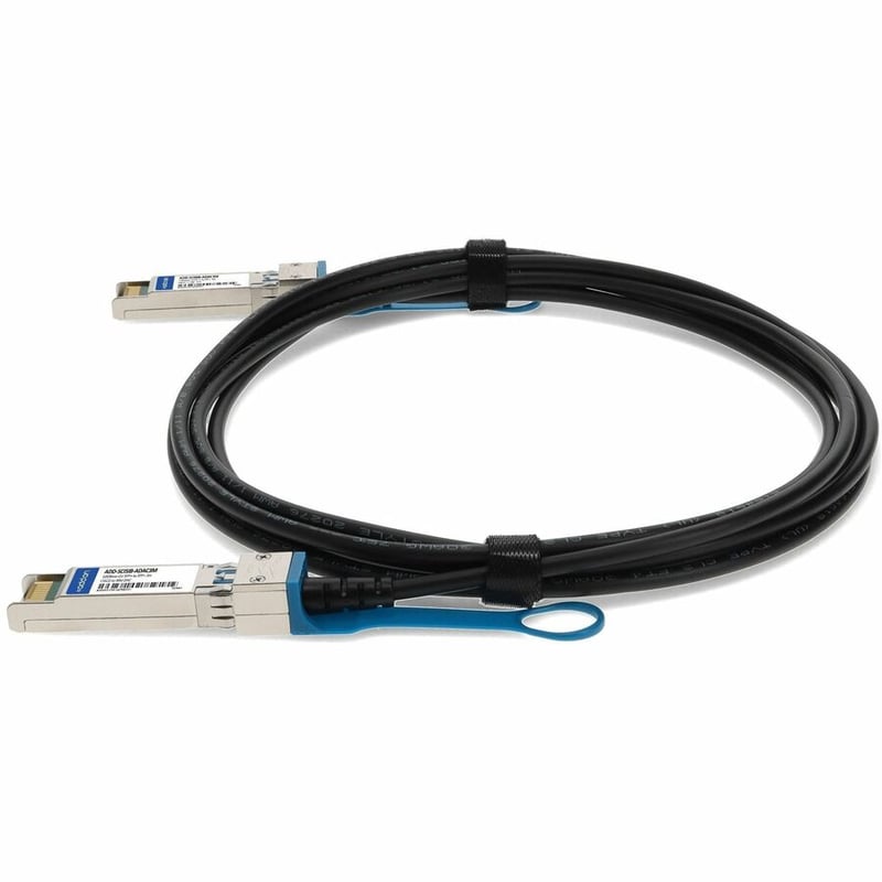 AddOn Cisco® SFP-H10GB-ACU3M to IBM® 81Y8296 Compatible TAA Compliant 10GBase-CU SFP+ to SFP+ Direct Attach Cable (Active Twinax, 3m) - Thumbnail 2