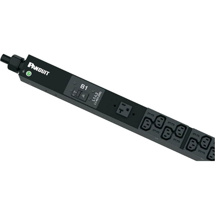 Panduit P30B25M Vertical Basic Power Distribution Unit - Thumbnail 2