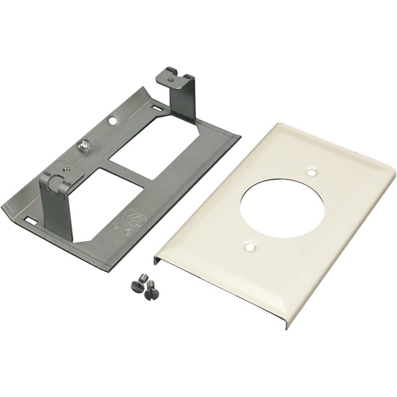 Wiremold 3000 Single Receptacle Cover Fitting