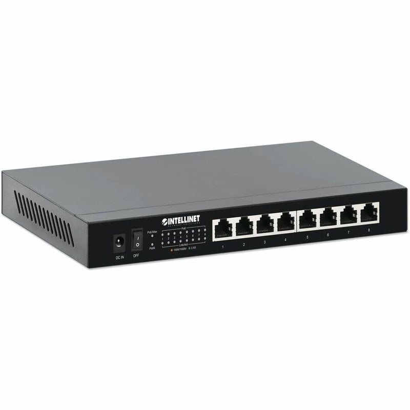 Intellinet 8-Port 2.5G Ethernet PoE+ Switch - Thumbnail 4