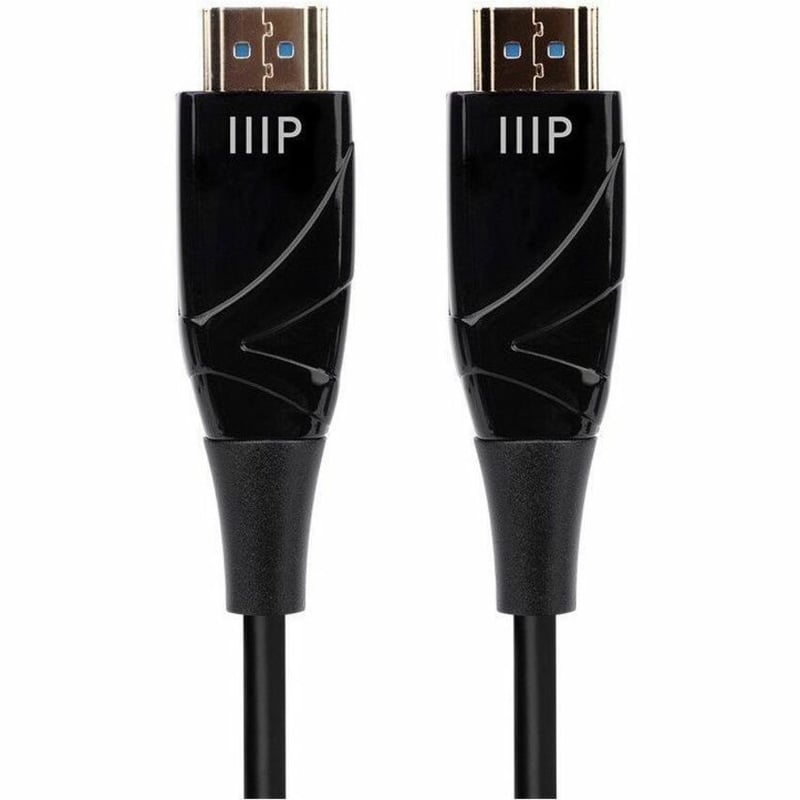 MONOPRICE 4K HIGH SPEED FIBER OPTIC HDMI CABLE - 4K@60HZ 18GBPS HDR ACTIVE OPTIC - Thumbnail 4
