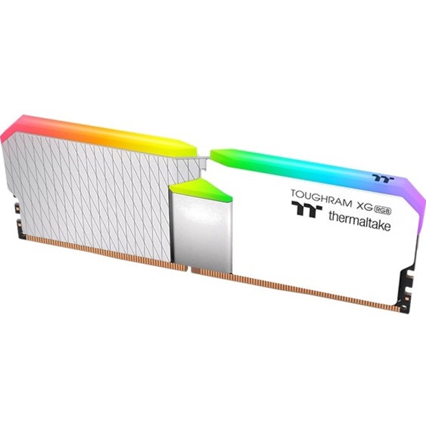 Thermaltake TOUGHRAM XG RGB Memory DDR4 4600MHz 16GB (8GB x2)-White - Thumbnail 2