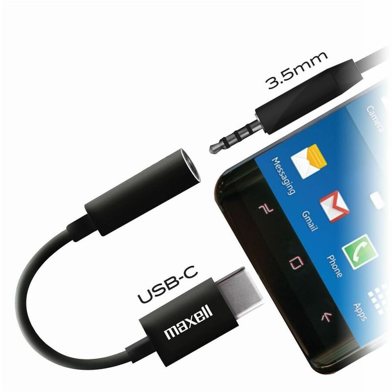 Maxell USB-C Headphone Adapter - Thumbnail 3