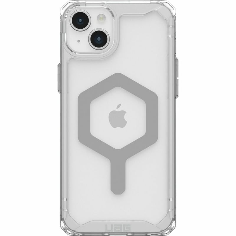Urban Armor Gear Plyo iPhone 15 Plus Case - Ice/Silver - Thumbnail 2