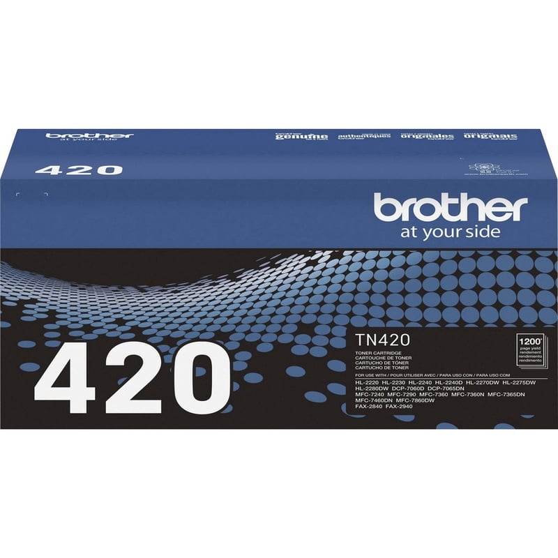 Brother Genuine TN420 Mono Laser Toner Cartridge - Thumbnail 3