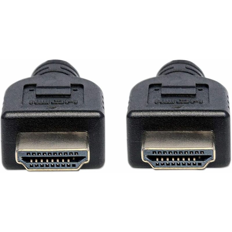 Manhattan In-wall CL3 High Speed HDMI Male to Male Cable with Ethernet, Black, 3 ft - Thumbnail 4