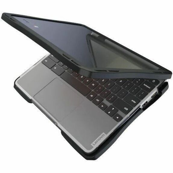 Rugged Hard Shell Air Style Case for Lenovo 100e / 100w Gen 4 (MTK) Chrome & Windows - Thumbnail 4