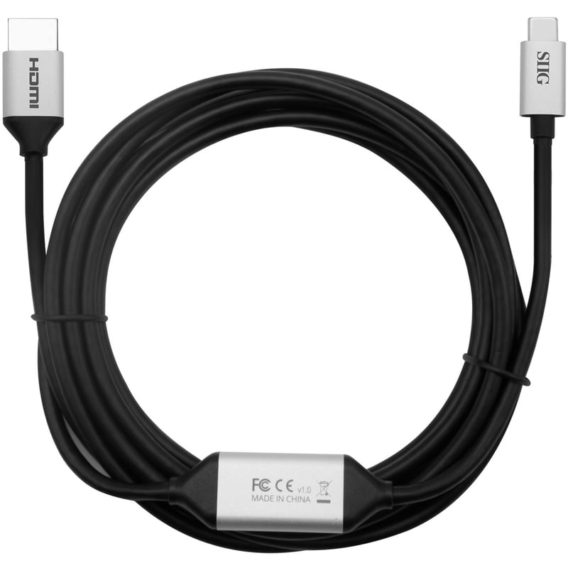 SIIG USB-C to HDMI 4K 60Hz Active Cable - 3M - Thumbnail 1