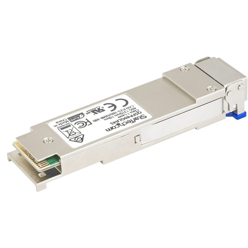 StarTech.com Cisco QSFP-40G-LR4-S Comp. QSFP+ Module - 40GBASE-LR4 - 40GE Gigabit Ethernet 40GbE Single Mode Fiber SMF Optic Transceiver - Thumbnail 3