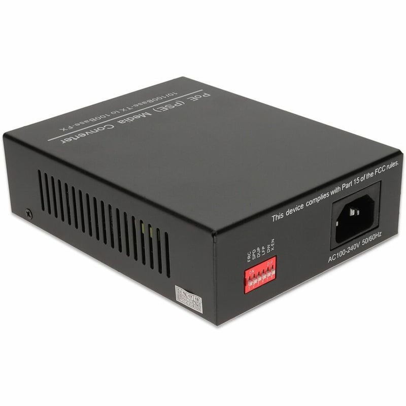 AddOn 10/100Base-TX(RJ-45) to 100Base-BXD(ST) BiDi SMF 1550nm/1310nm 20km POE Media Converter - Thumbnail 3