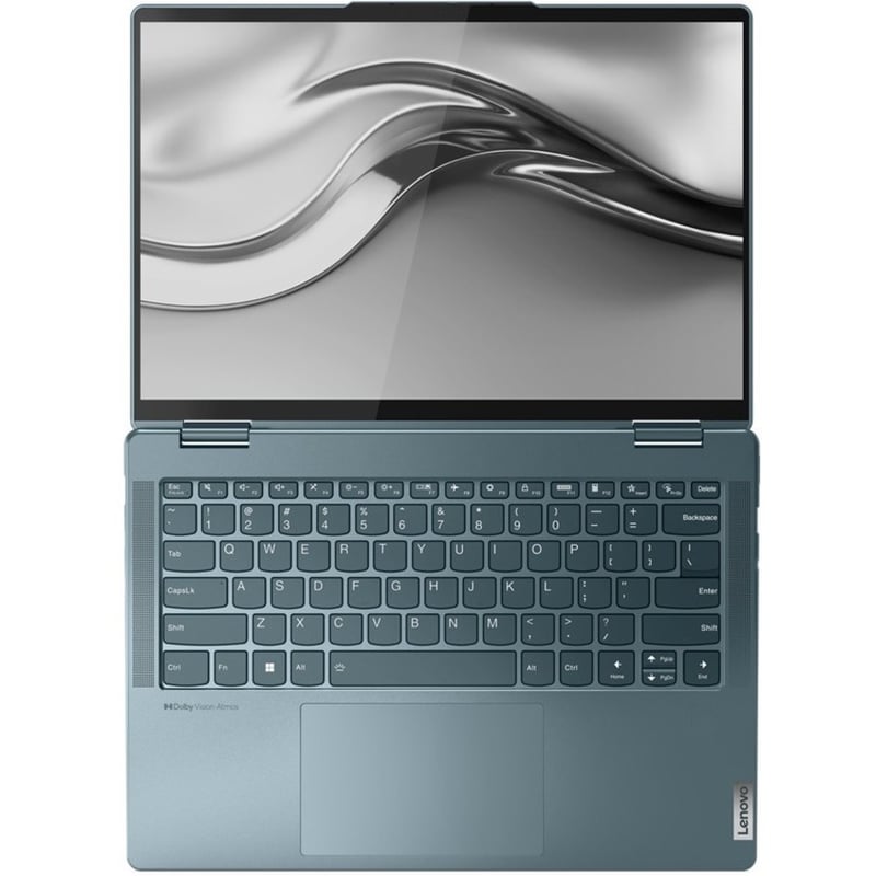 Lenovo Yoga 7 14IAL7 82QE000KUS 14" Touchscreen Convertible 2 in 1 Notebook - 2.2K - Intel Core i7 12th Gen i7-1255U - 16 GB - 512 GB SSD - English (US) Keyboard - Stone Blue - Thumbnail 5