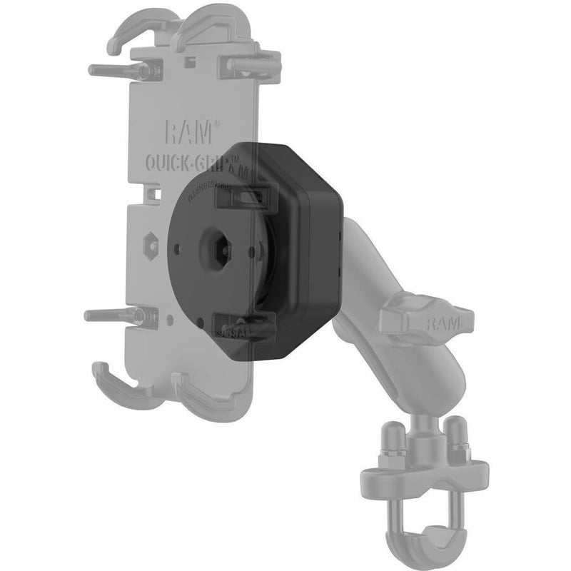 RAM Mounts Vibe-Safe Mounting Adapter for Mounting Adapter - Landscape/Portrait - Thumbnail 2