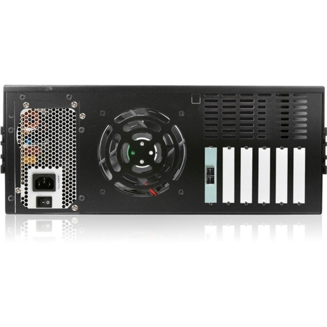 RAIDage JAGE480HDSL-DE Drive Enclosure 12Gb/s SAS, SATA/600 - Mini-SAS HD Host Interface - 4U Rack-mountable - Black, Silver - Thumbnail 2