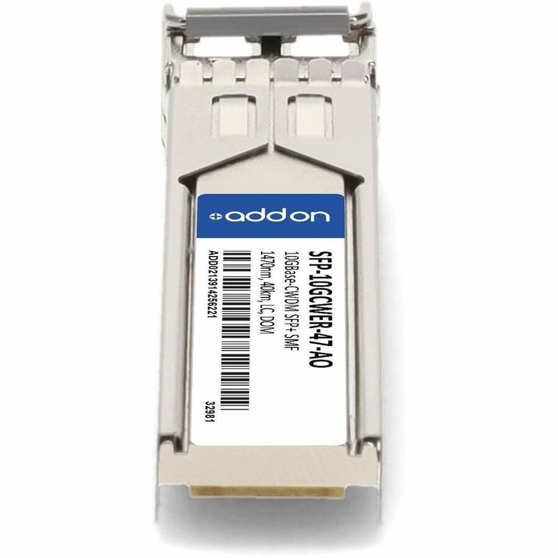 AddOn MRV® SFP-10GCWER-47 Compatible TAA 10GBase-CWDM SFP+ Transceiver (SMF, 1470nm, 40km, LC, DOM) - Thumbnail 4