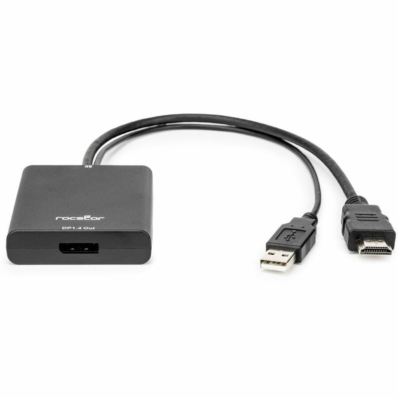 HDMI TO DISPLAYPORT ADAPTER HDMI TO 8K ADAPTER USB TYPE-A CBL - Thumbnail 3