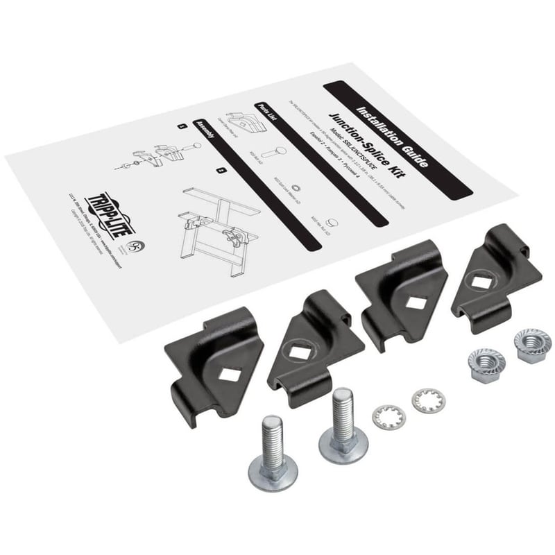Tripp Lite by Eaton Junction-Splice Kit for 90-Degree Ladder Runway Connections - Hardware Included - Thumbnail 3